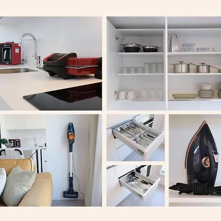 아파트 Newly Built Compact Luxury 1br W/ Free Parking #178 *